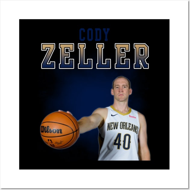 Cody Zeller Wall Art by Bojes Art